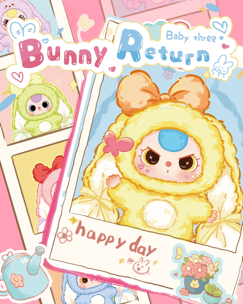 Baby Three Bunny Returns Plush Blind Box