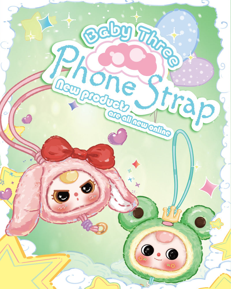 Baby Three Phone Lanyard Blind Box