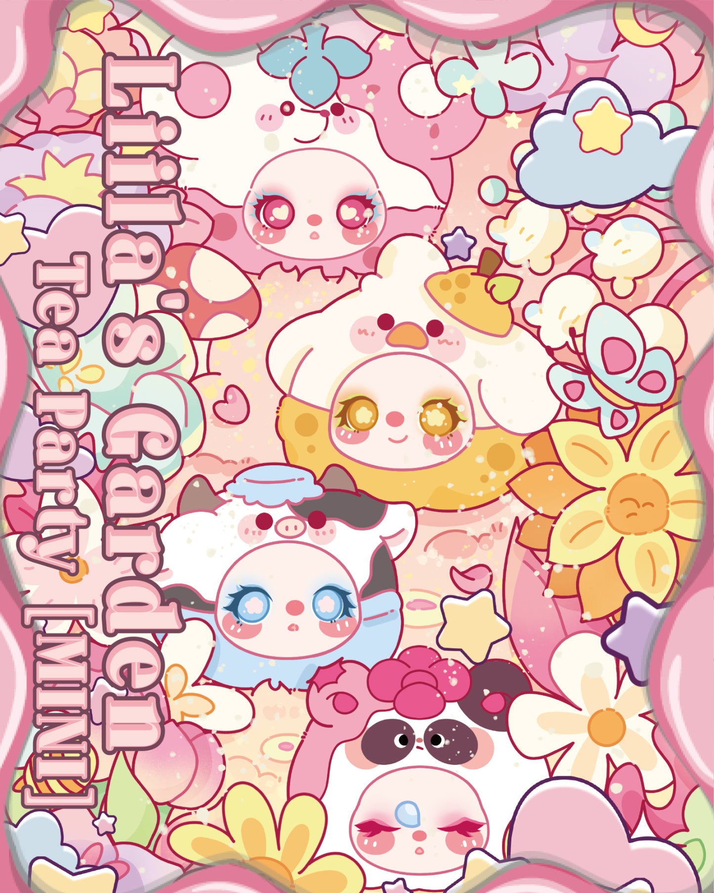 Liila Garden Tea Party Mini Plush Pendant
