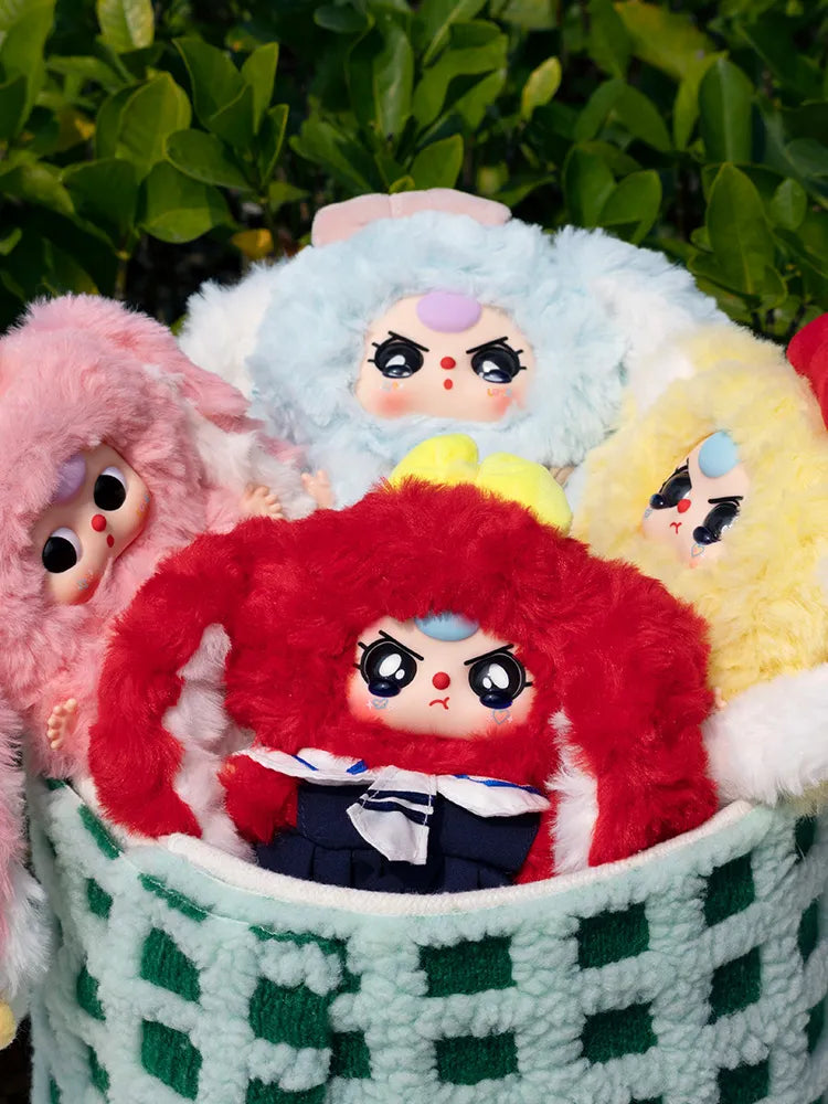 Baby Three Rabbit Macaron V2 Cute Bunny Plush Blind Box