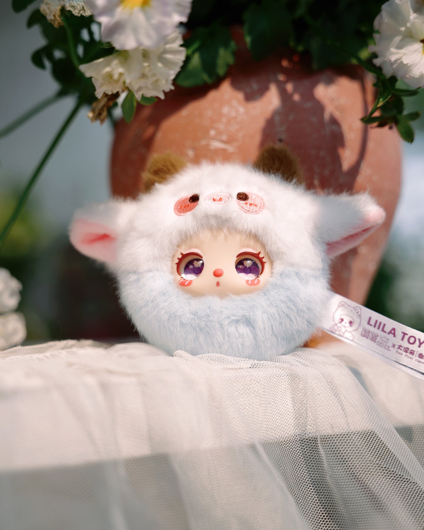 Liila Garden Tea Party Mini Plush Pendant