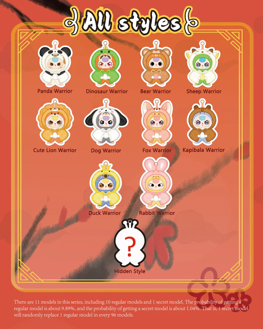 Baby Three I'm Not a Warrior Plush Blind Box