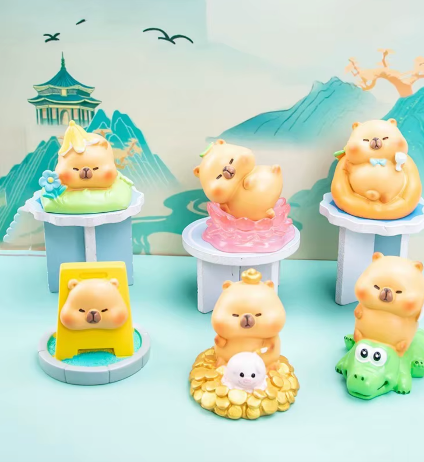 Capybara Blind Box Figurines