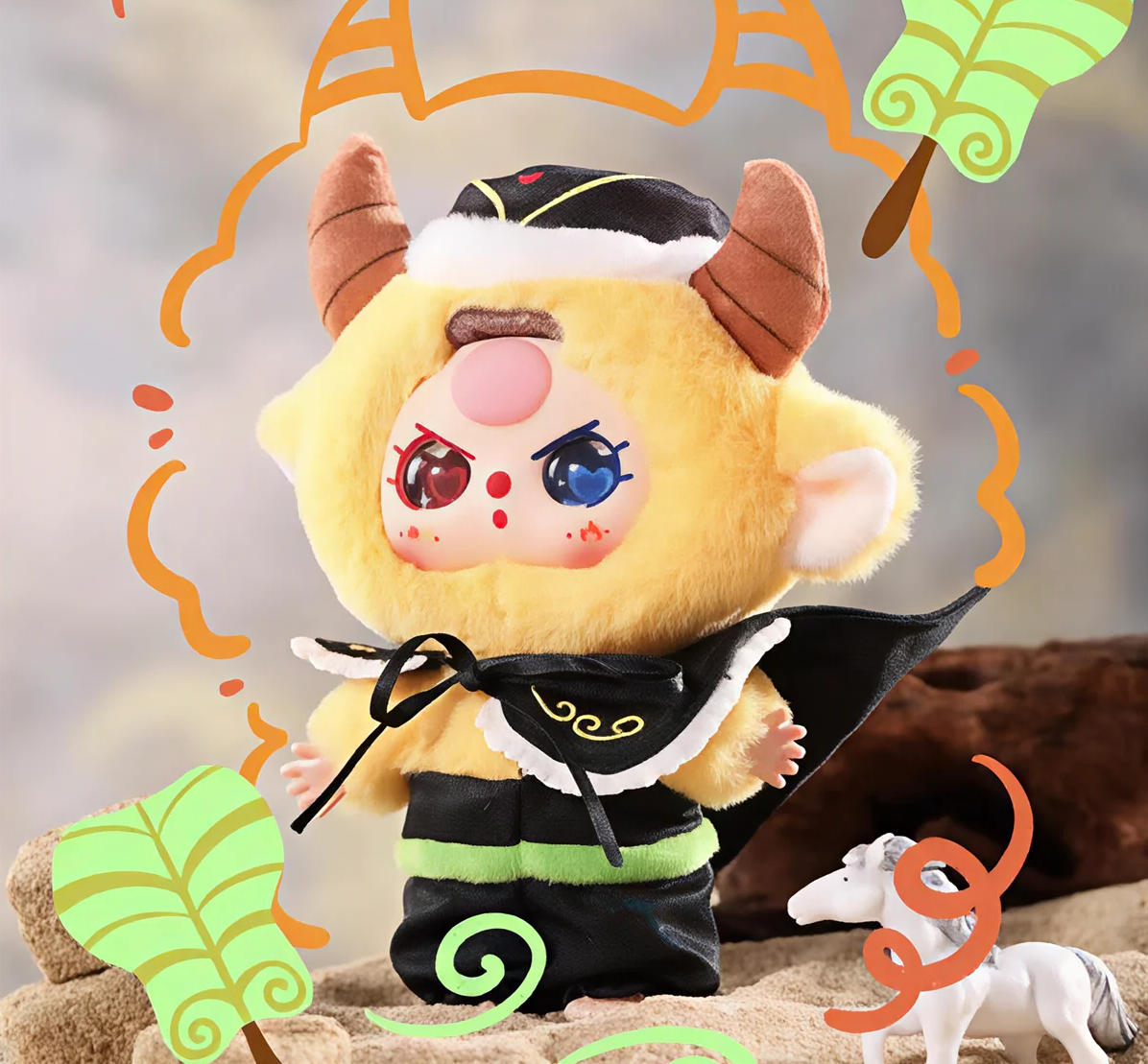 Baby Three Havoc in Heaven Plush Blind Box