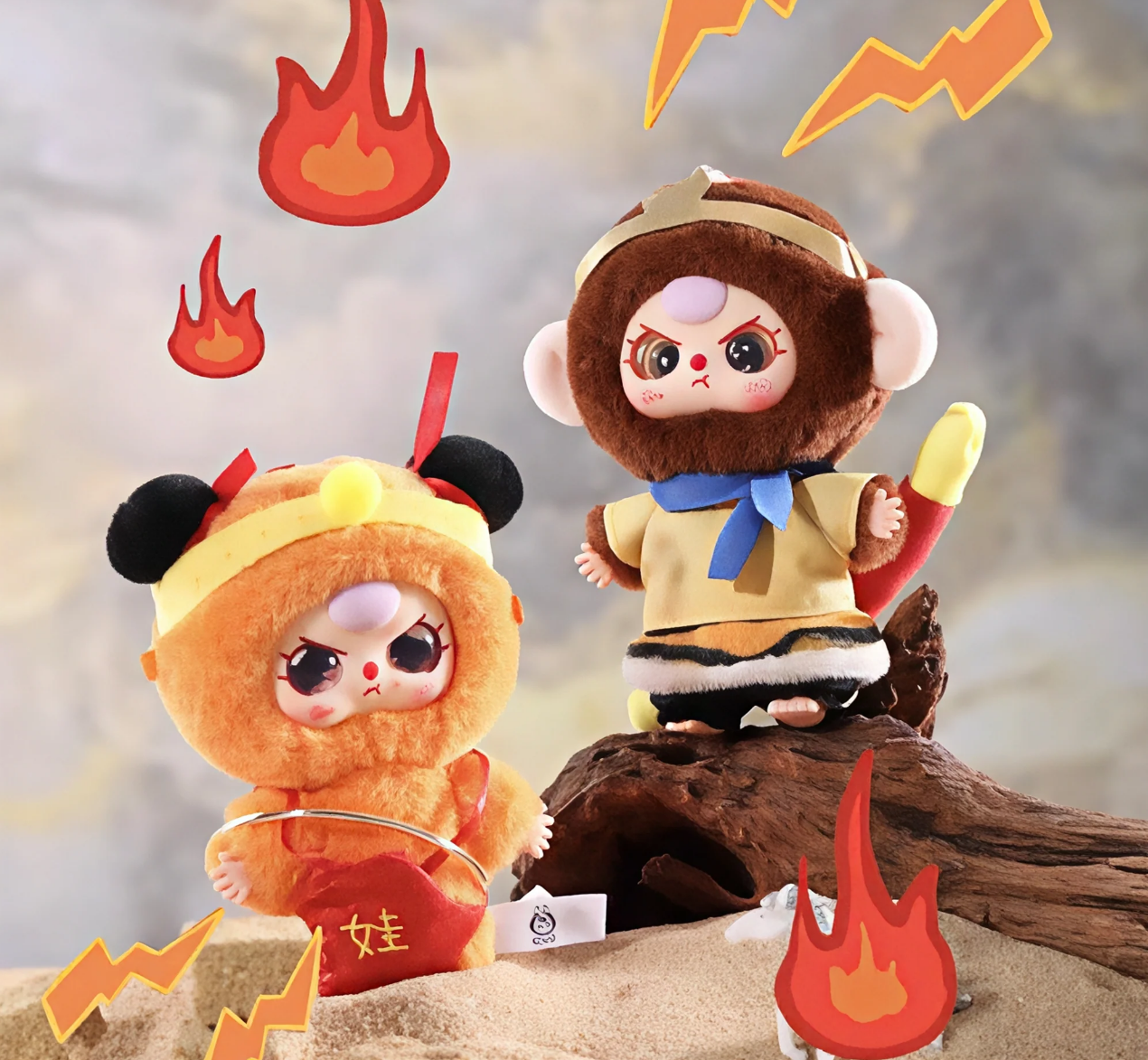 Baby Three Havoc in Heaven Plush Blind Box