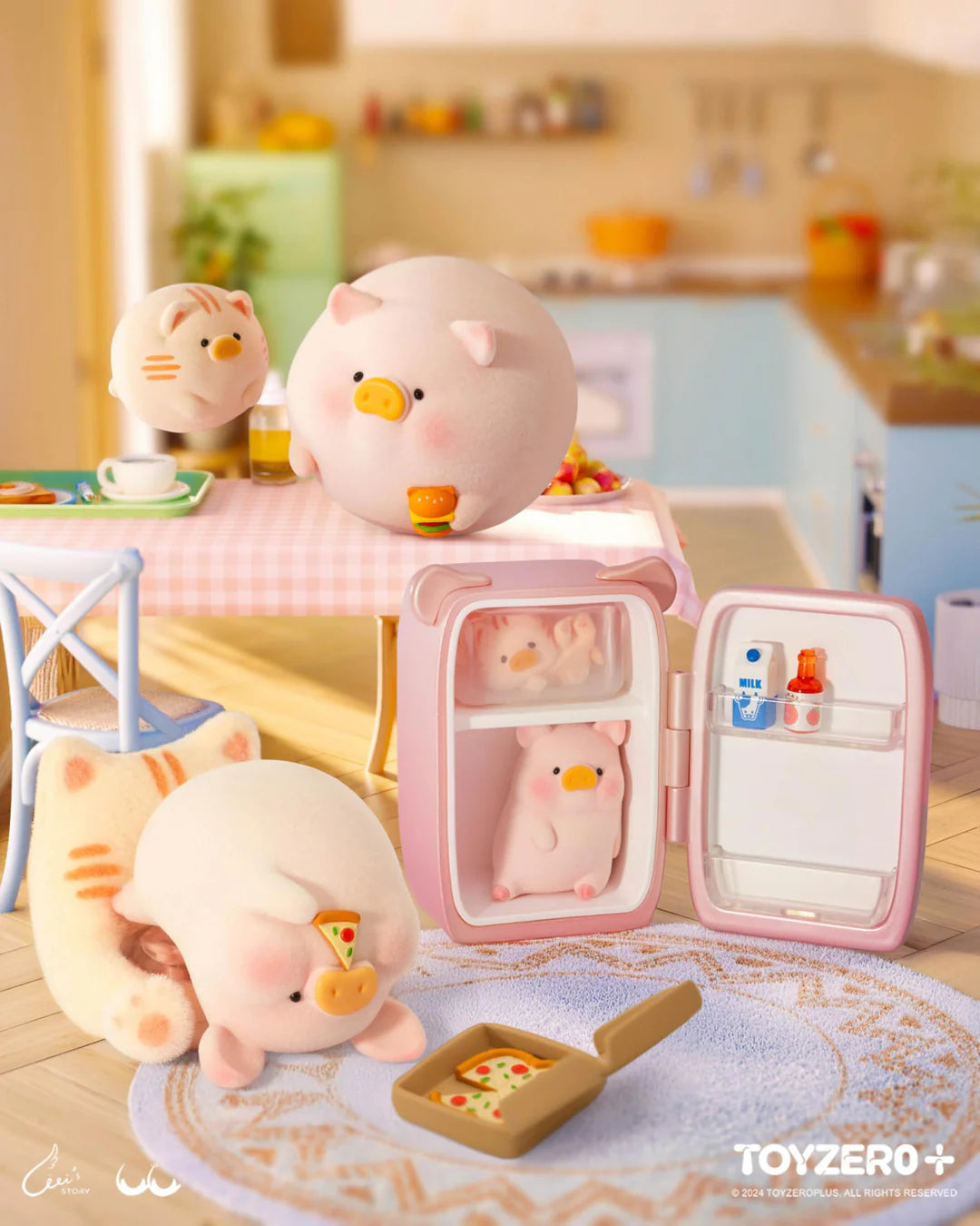 Lulu The Piggy Stay With You Figurine Series Blind Box
