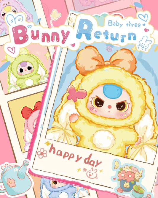 Baby Three Bunny Returns Plush Blind Box
