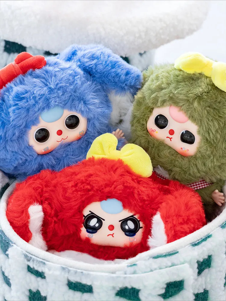 Baby Three Rabbit Macaron V2 Cute Bunny Plush Blind Box