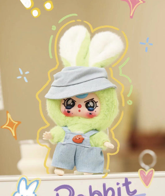 Baby Three Rabbit Macaron V1 Cute Bunny Plush Blind Box