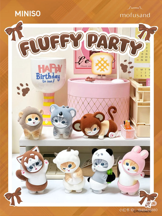 Mofusand Fluffy Party Blind Box